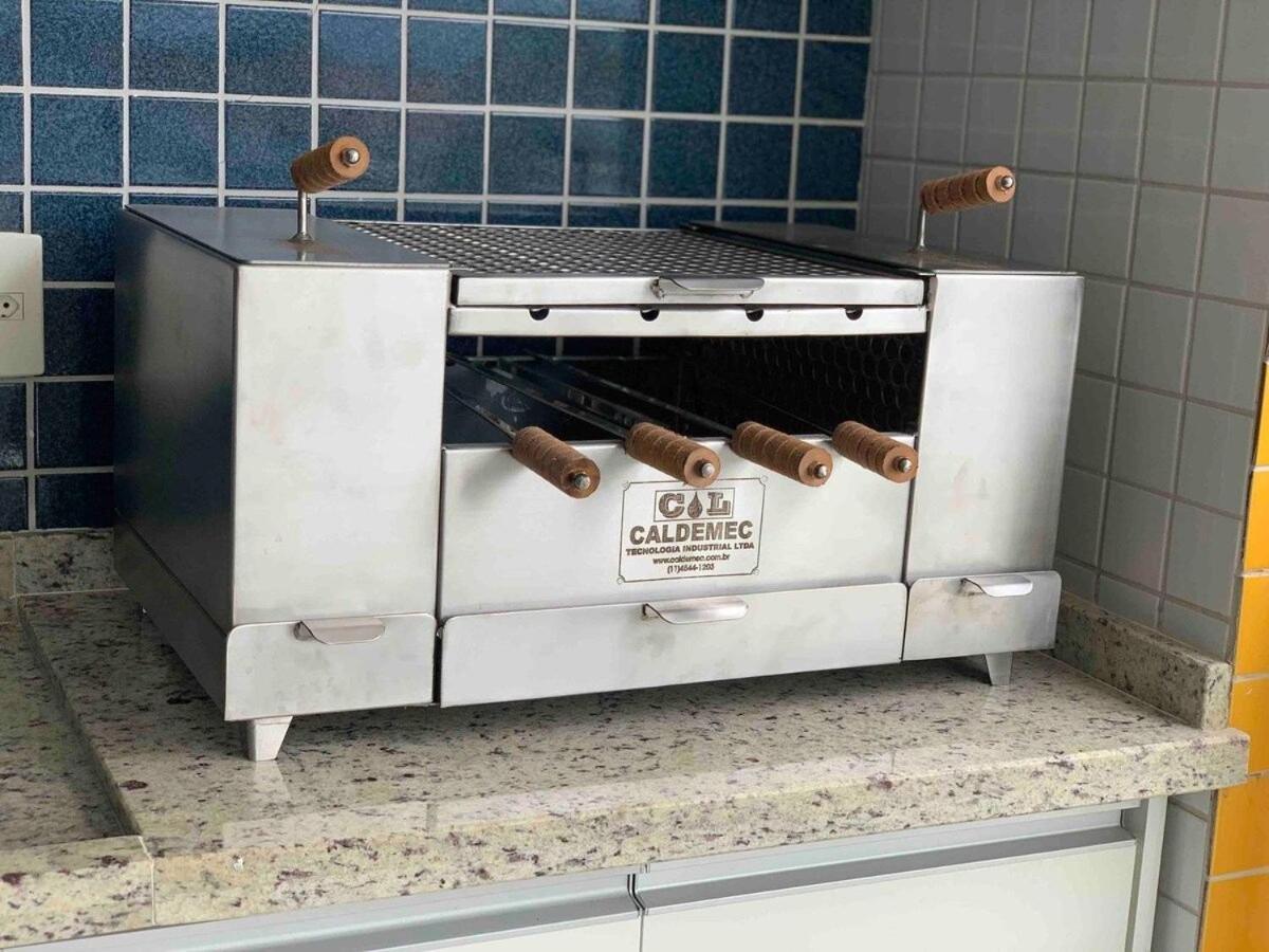 Apto Moderno E Completo A 50M Da Praia Villa Bertioga Luaran gambar