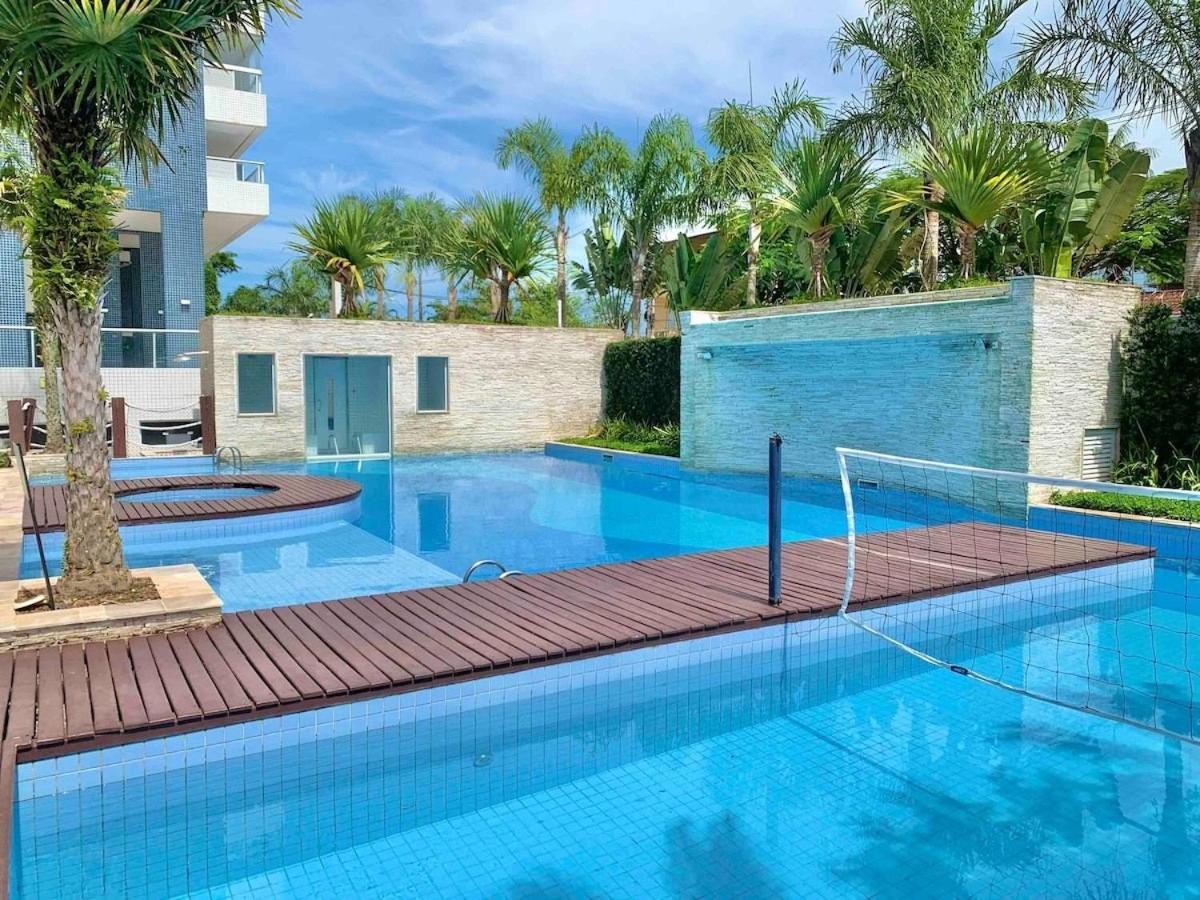 Apto Moderno E Completo A 50M Da Praia Villa Bertioga Luaran gambar
